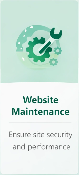 Website maintenance services in Ahmedabad for security updates and performance optimization